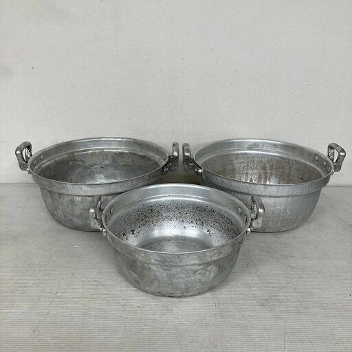 楽天市場】鍋3点セット 片手鍋16cm 両手鍋23cm IH対応 目皿付き 日本製 