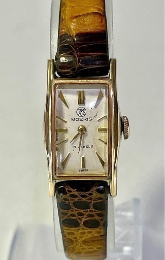 中古】正規【MOERIS/モーリス 18K/750 22.8g】アンティーク 18K 金無垢 