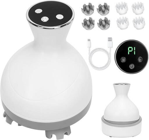 【新品】ヘッドスパ 電動 頭皮 ブラシ 電気 小顔 マッサージ サロン 級 リラックス