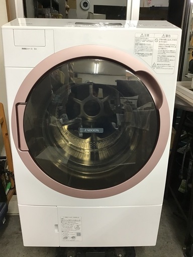 東芝 ドラム式洗濯乾燥機 TW-127XH1L 左開き 洗濯12Kg 乾燥7Kg 2022年