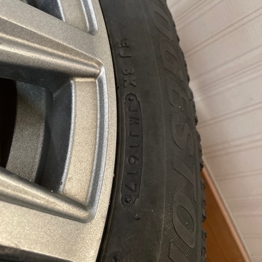 4/4】 スタッドレスタイヤ アルミホイール 4本セット 205/55R16 VRX3 