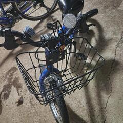 チャイルドシート付き変速可能自転車 18,000円、母子家庭優先14,000円
