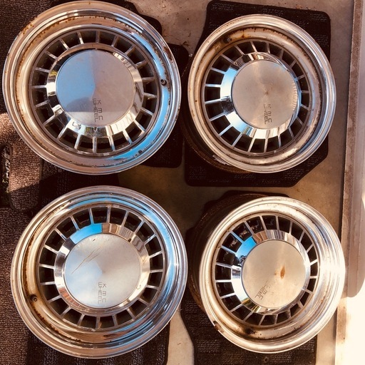 KMC メッキwheel set 15inch 6J PCD139.7 KMC Wheels | Wheel Pros