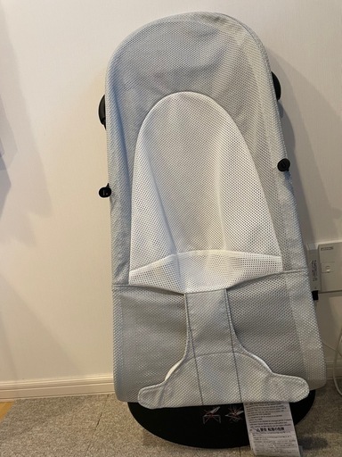 BABYBJORNバウンサー バランスソフト グレー メッシュ ベビービョルン