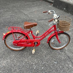 【引き取り限定/神奈川県】子供用 自転車 18インチ 赤 引き取り限定/神奈川県】子供用 自転車 18インチ 赤