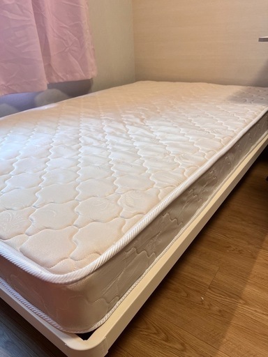 無印良品 セミダブルベッド オーク材 マットレス MUJI セミダブル
