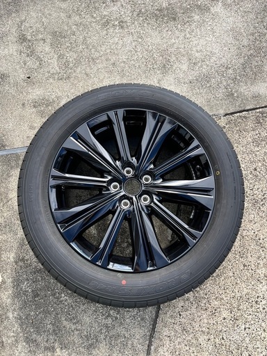 ④新車外し CX-5スポーツアピアランス 19インチ 純正ホイールタイヤ 美品】新車外し マツダ 純正 CX-5 スポーツアピアランス 19インチ 19