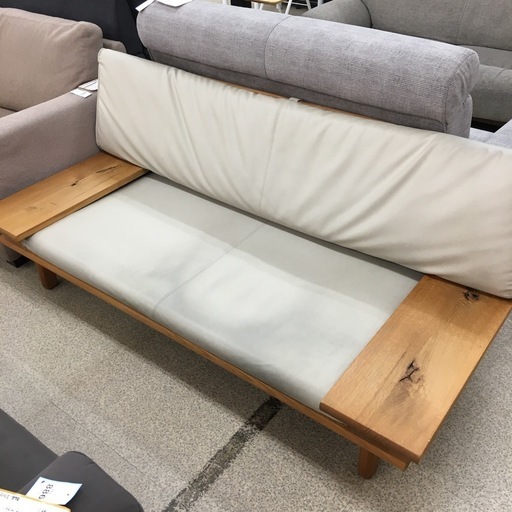 【店頭引き取り限定】飛騨家具　2人掛けソファ