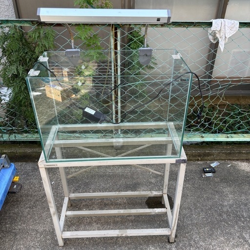 tetra　60cm水槽　nisso　水槽台　照明　ライト