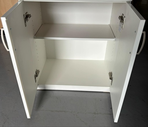 NITORI スリム食器棚、コパン T60DB WH 幅59cm Used・美品 2023年製 【食器