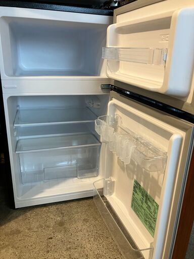 アイリスプラザ 2024年製 冷蔵庫 PRC-B092D-M 一人暮らし向き 冷蔵庫