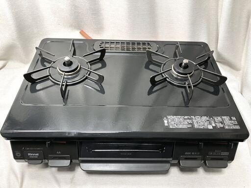 Rinnai/リンナイ ガステーブル RTE670BKR LPガス プロパン ガスコンロ グリル