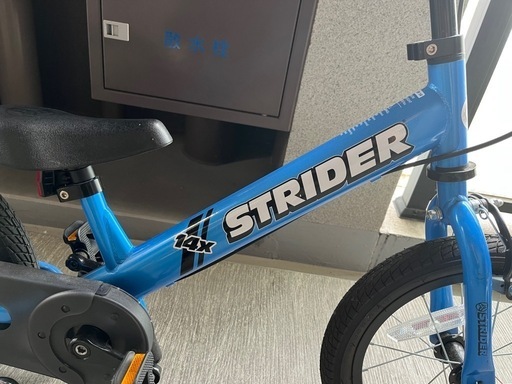 値下げ 愛知 東三河 STRIDER 14X バランスバイク 青 引渡希望 値下げ