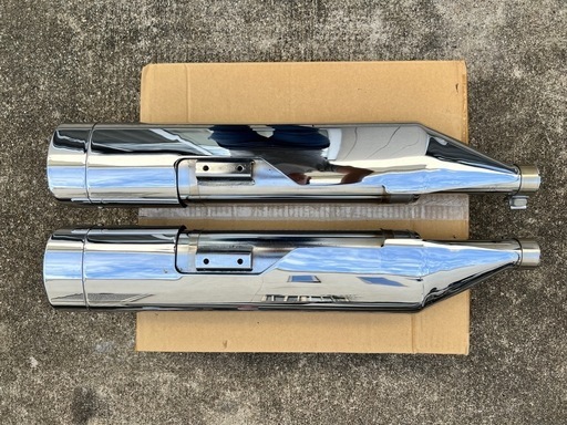 バンス＆ハインズ モンスターオーバルマフラー '95以降ツーリング