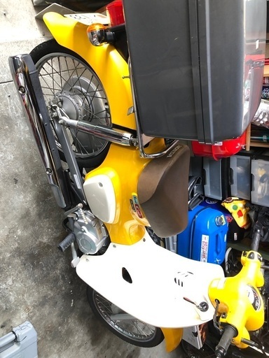 ホンダ スーパーカブ50 黄色 極上 インジェクション ホンダ 原付