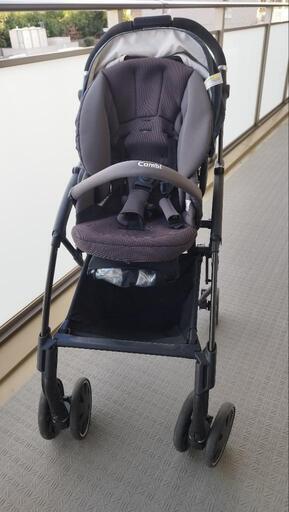 専用 コンビ ベビーカー AttO type-s NB 両対面式 ネイビー ✩美品