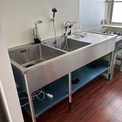業務用2槽シンク 横幅93cm N19-2349 高く買取るゾウ八幡西店