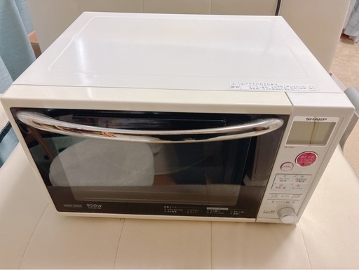 SHARP オーブン付きレンジ20L 2011年製