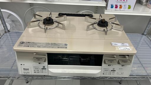 ★ジモティ割あり★ Rinnai ガステーブル LPガス用 18年製 動作確認／クリーニング済み TC202142