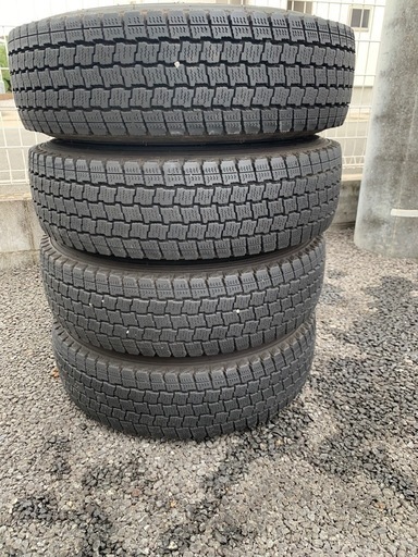 13インチ ブリヂストン 145/80R13 4J+43 100 軽自動車 中古 