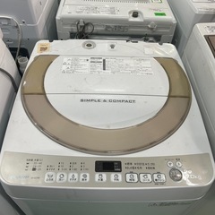 ご来店時、ガンお値引き‼️SHARP(シャープ) 2016年製 7.0kg 洗濯機  