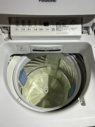 Panasonic激安・新型洗濯機 897 洗濯機 パナソニック 12㌔ 最新 綺麗