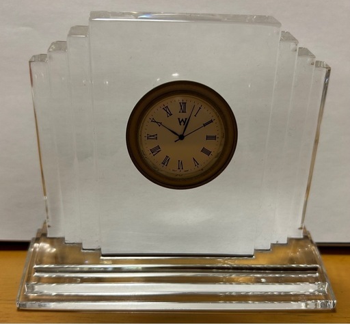 ウェッジウッドの置き時計 ウェッジウッド 置時計 ジャスパー ペール