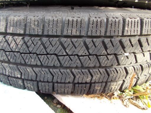中古スタッドレスセット】ブリヂストン REVOGZ 165/70R13 4H100 アルミ 