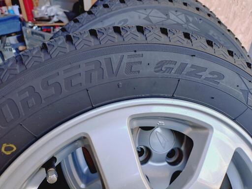 トーヨータイヤ OBSERVE GIZ2 155/65R14 2023年製バリ山スタッドレス 