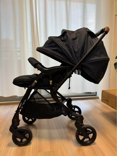 新品】最新ベビーカー｜ピジョン【ランフィRB3】トラッドデニム 2024年