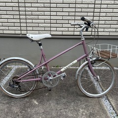 中古 プジョー 折り畳み自転車 3段変速 20インチ 軽整備済み  