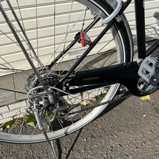 サイクルスポット コルニクス ママチャリ 27インチ 6段変速 [CS-DL276V 