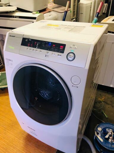 北九州市内配送設置無料 ES-H10B-WL ドラム式洗濯乾燥機 ホワイト系