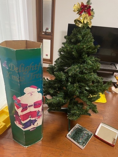 クリスマスツリー150センチ