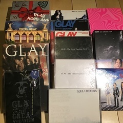 GLAY DVD3枚CDBOX 16セットCD約90枚