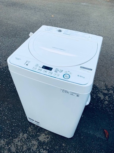 SHARP シャープ 全自動電気洗濯機 ES-G4E5 5.5kg 2018年製 キーワード 