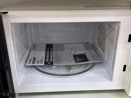 軽トラック90分無料貸し出し】HITACHIの電子レンジ入荷しました 