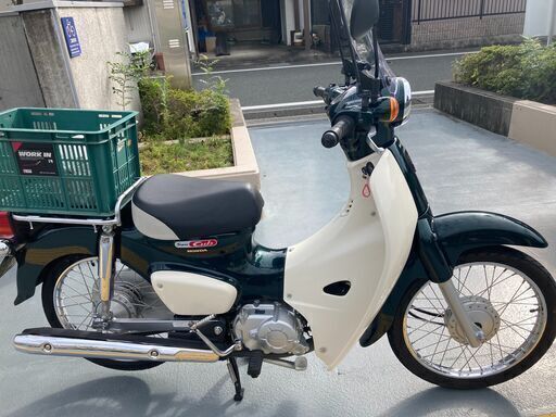美麗 スーパーカブ AA09 日本製 2021 ライトLED インジェクションFI 純正ウィンドスクリーン