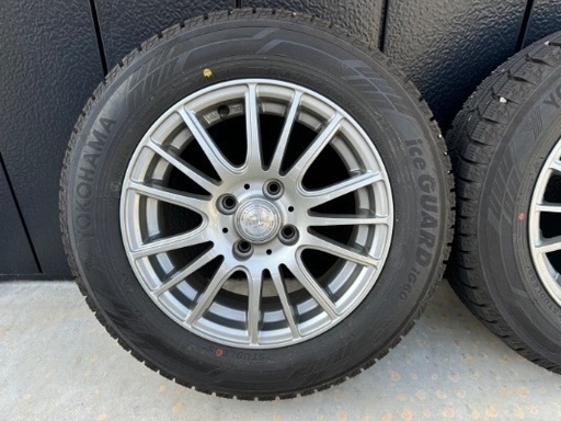 YOKOHAMA ice GUARD hg60 スタッドレスタイヤセット175/65R14 走行距離 