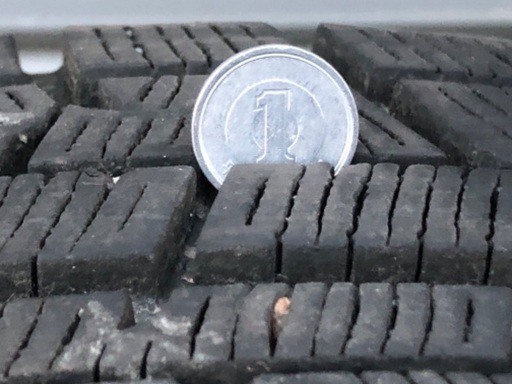 No.105スタットレスタイヤ195/65/15 5H PCD114.3 アルミ付4本セット