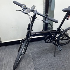 中古自転車2874 前後タイヤ新品！ 折り畳み 20インチ 6段ギヤ