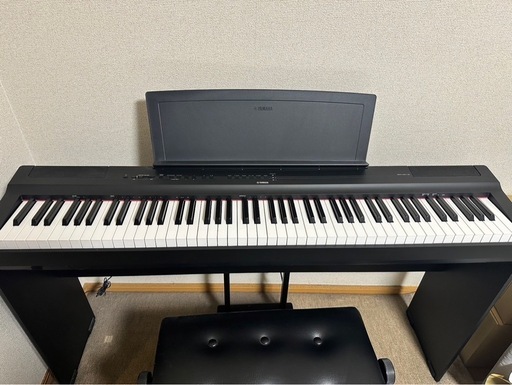 ヤマハ YAMAHA 電子ピアノ Pシリーズ 88鍵盤 ブラック P-125B ヤマハ