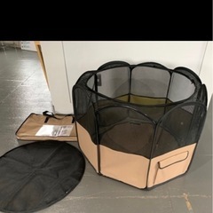静岡県】【引き取り限定】パイプ製ペットサークル
