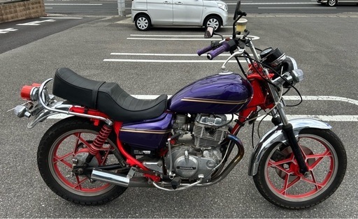 CM250T のCB400Tエンジン　バブ　ホンダ　ノーコール車両