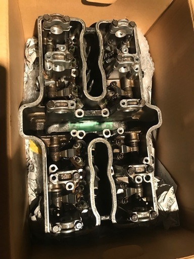 HONDA CBX400F シリンダーヘッド ホンダ [M-250521-33] HONDA CBX400F シリンダーヘッド ASSY ホンダ HONDA CBX400F