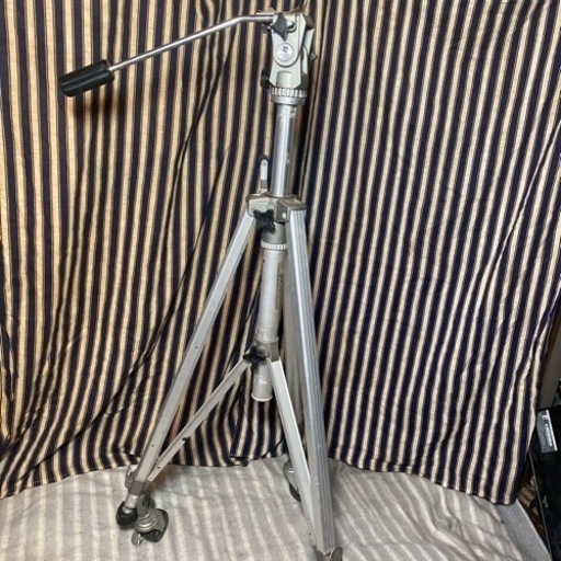 【T1】National 三脚 VZ-CT70 ビデオカメラ用 二段式 大型