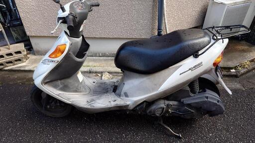 アドレス V125 K9 ホワイト 実動 中古実働車】アドレスv125 K9