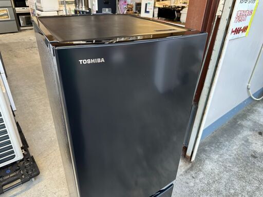 2021年製】 東芝 GR-S15BS-K 2ドア冷蔵庫 (153L右開き) 東芝 冷蔵庫153L