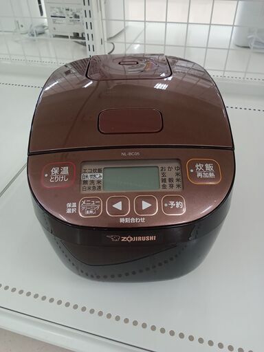 ☆ジモティ割あり☆ ZOJIRUSHI 炊飯器 NL-BC05 3合 19年製 動作