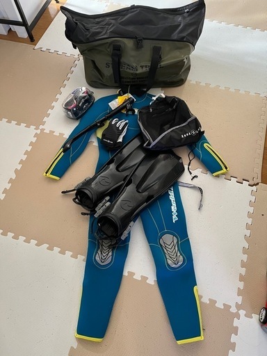 新品未使用 ダイビング シュノーケル セット